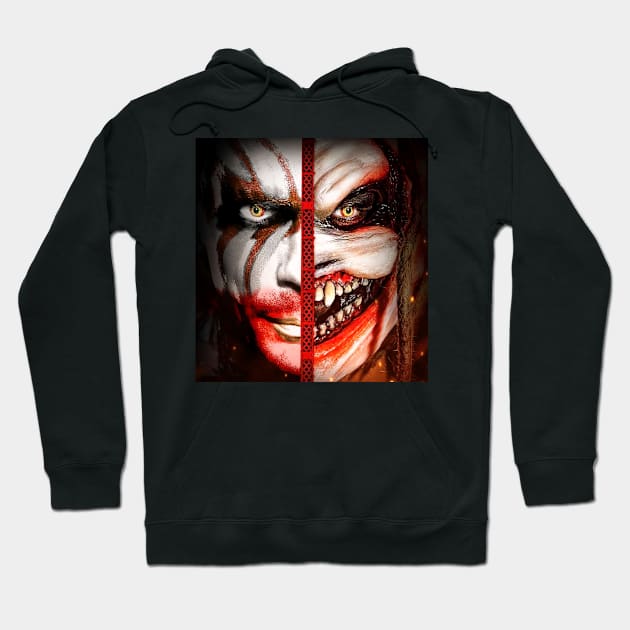 Face Let Me In Hoodie by Kerambawesi